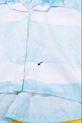 Vintage 90s Cropped Button Up