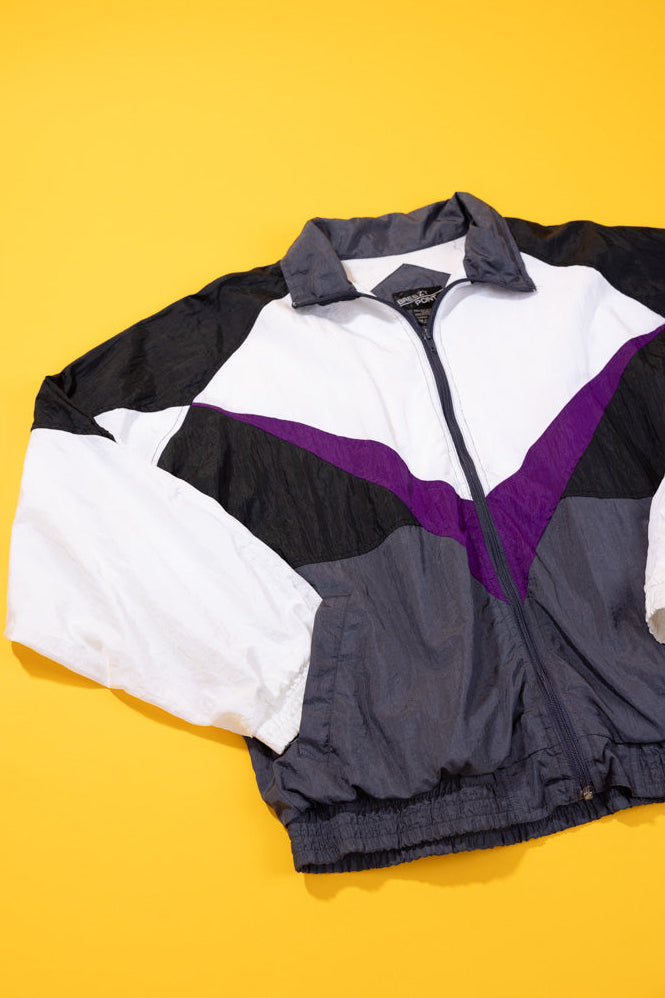 Vintage 90s Breezy Point Windbreaker