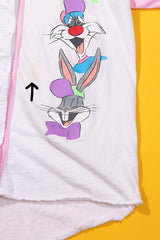 Vintage 1995 Looney Tunes Baseball Button Up