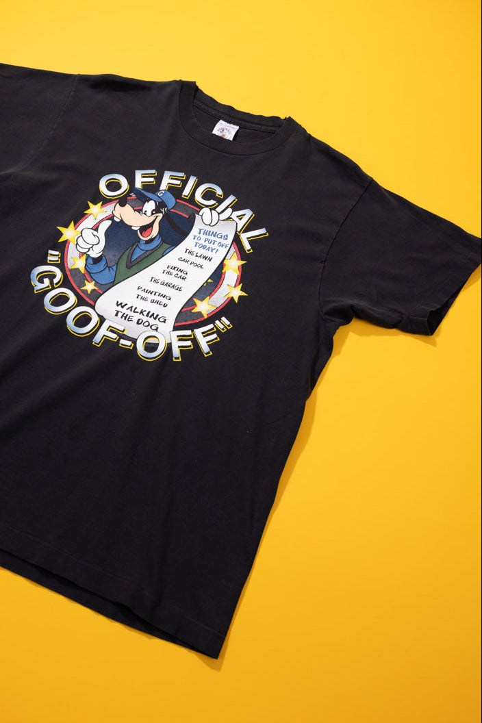 Vintage 90s Disney Official Goof-Off Goofy Shirt