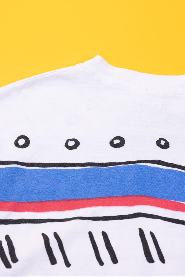 Vintage 90s Retro All Over Print T-shirt