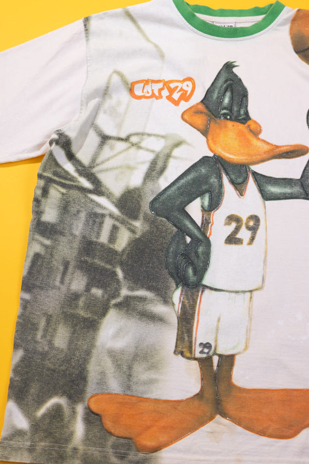Vintage 2004 Lot 29 Daffy Duck Warner Bros T-shirt