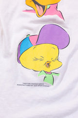 Vintage 1995 Looney Tunes Baseball Button Up