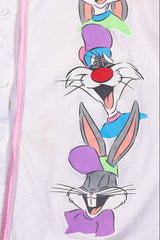 Vintage 1995 Looney Tunes Baseball Button Up