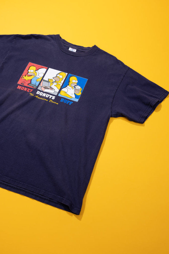 Vintage 2004 Homer Simpson American Dream T-shirt