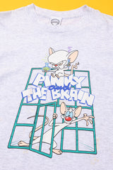 Vintage 1993 Pinky and The Brain Animaniacs T-shirt