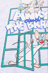 Vintage 1993 Pinky and The Brain Animaniacs T-shirt
