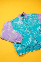 Vintage 80s Mureli Silk Jacket