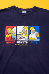 Vintage 2004 Homer Simpson American Dream T-shirt