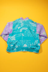 Vintage 80s Mureli Silk Jacket