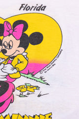 Vintage 80s Disney Mickey & Minnie Florida T-shirt (Kids - M)
