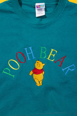 Upcycled Vintage 90s Disney Winnie The Pooh Bear Crop Top
