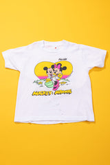 Vintage 80s Disney Mickey & Minnie Florida T-shirt (Kids - M)
