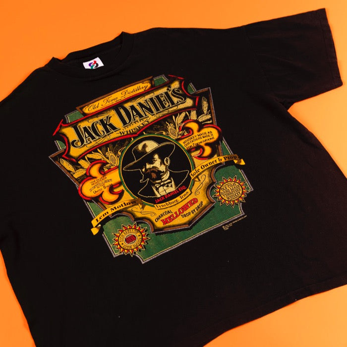 Vintage 1992 Jack Daniels T-shirt single stitch 90&
