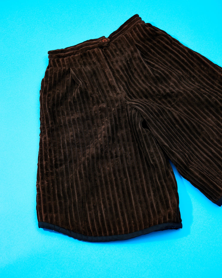 Vintage 80s Georgio Armani Velvet Shorts