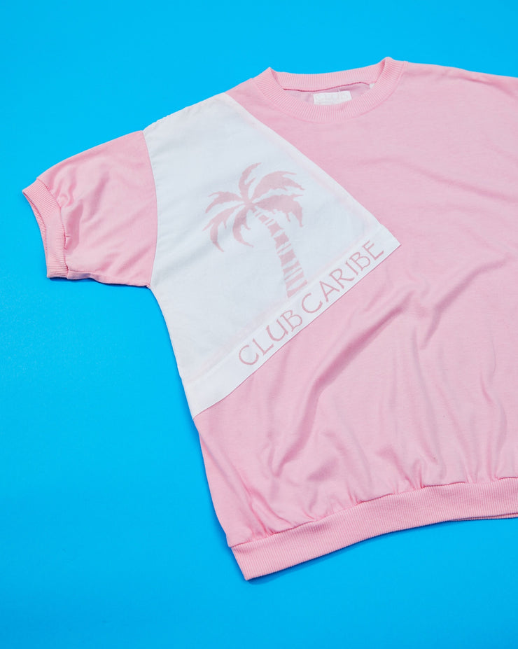 Vintage 80s Club Caribe Shortsleeved Sweatshirt