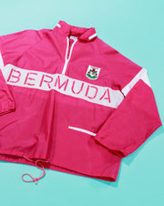 Vintage 90s Newport Bermuda 1/4 Zip Windbreaker Jacket