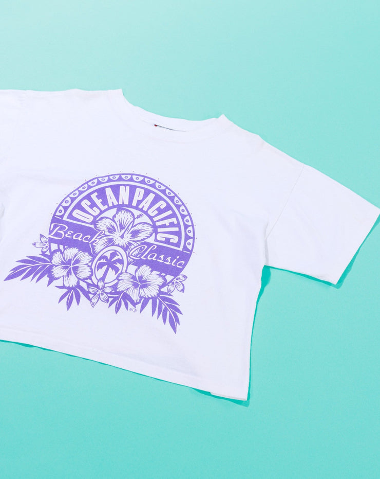 Vintage 90s Ocean Pacific Beach Classic Crop Top