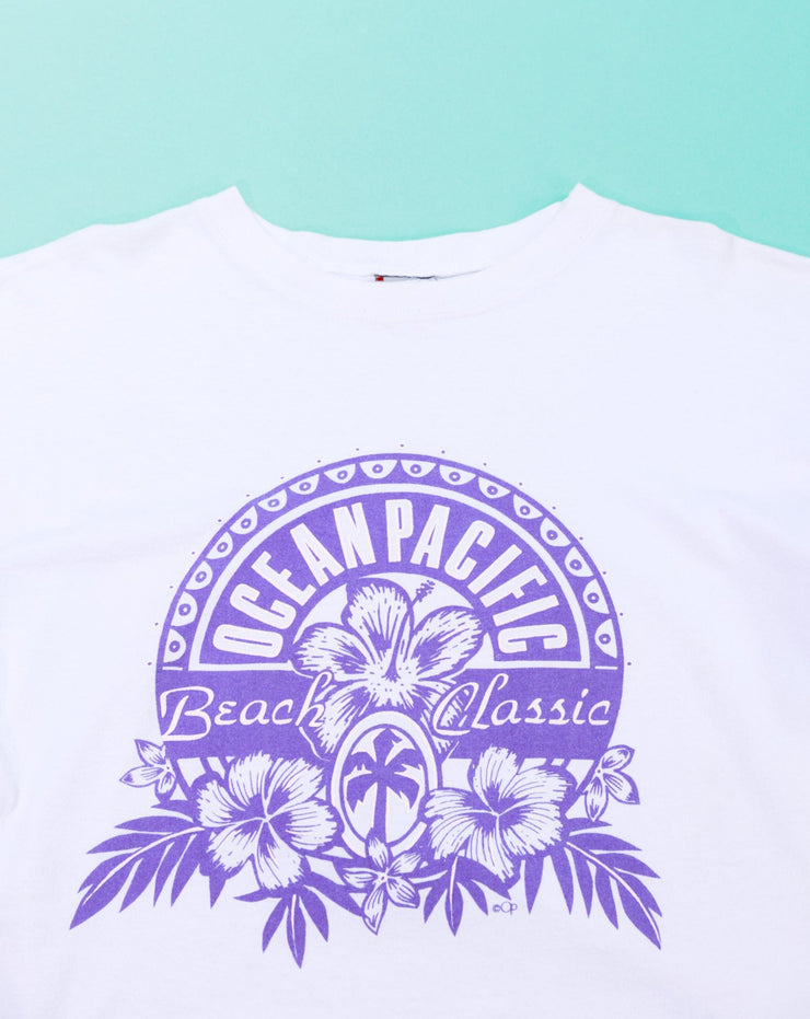 Vintage 90s Ocean Pacific Beach Classic Crop Top