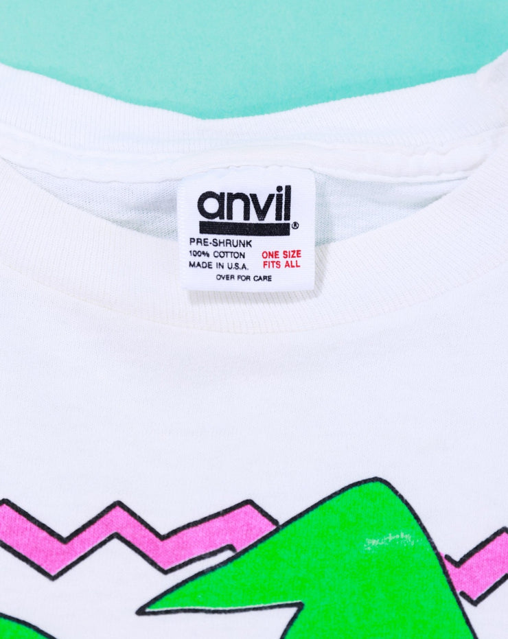 Vintage 1990 Tropical Threads Crop Top