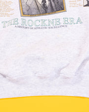 Vintage 90s Notre Dame Knute Rockne Era Crewneck Sweater