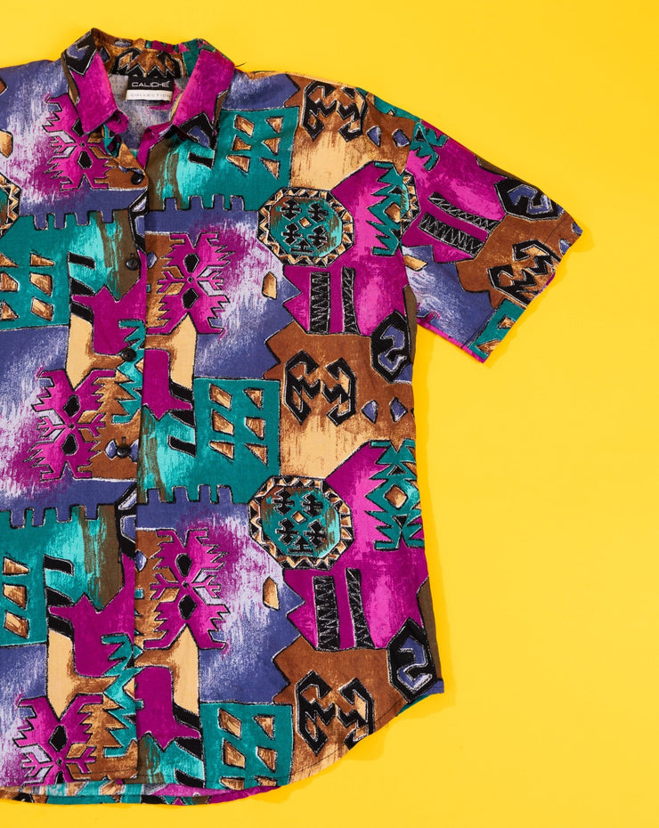 Vintage 80s/90s Caliche Collection Button Up