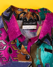 Vintage 80s/90s Caliche Collection Button Up