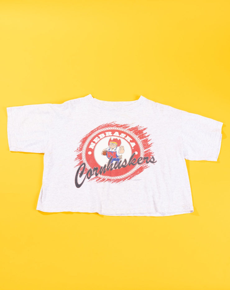 Vintage 90s Nebraska Cornhuskers Crop Top