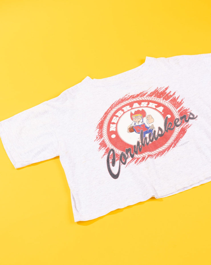Vintage 90s Nebraska Cornhuskers Crop Top
