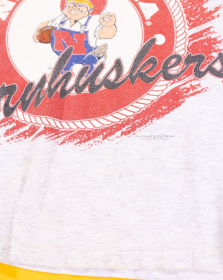 Vintage 90s Nebraska Cornhuskers Crop Top