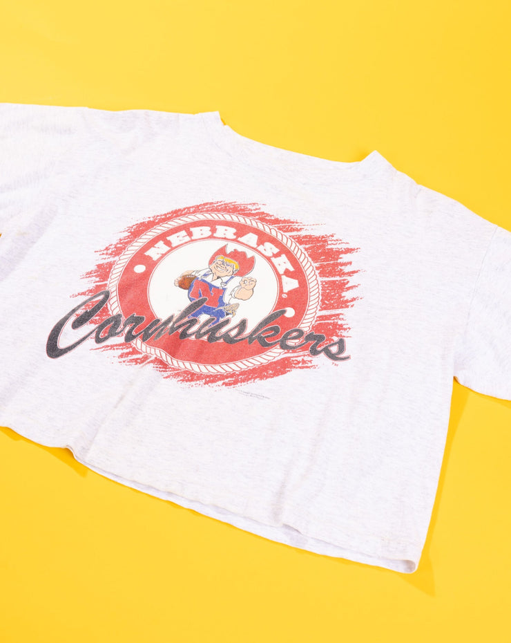 Vintage 90s Nebraska Cornhuskers Crop Top
