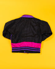 Vintage 80s Lavon Windbreaker Jacket (Pink/Purple)