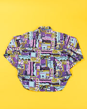Vintage 80s Gitano Long Sleeve Button Up