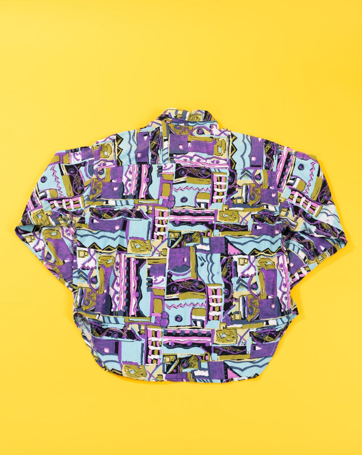 Vintage 80s Gitano Long Sleeve Button Up