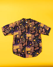 Vintage 90s Code Zero Button Up