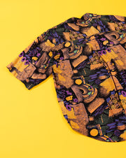 Vintage 90s Code Zero Button Up