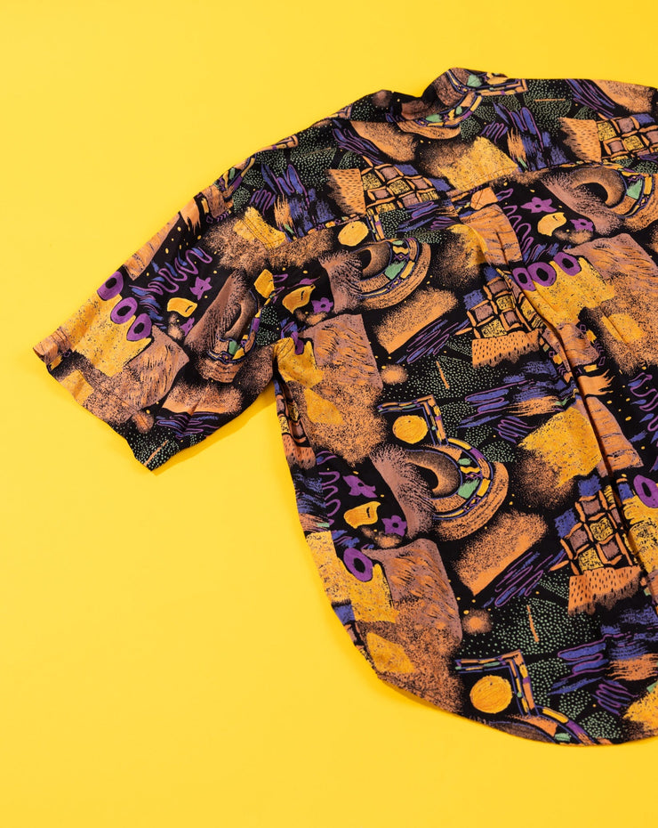 Vintage 90s Code Zero Button Up