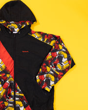 Vintage 90s Reebok Windbreaker (Red/Black/Yellow)