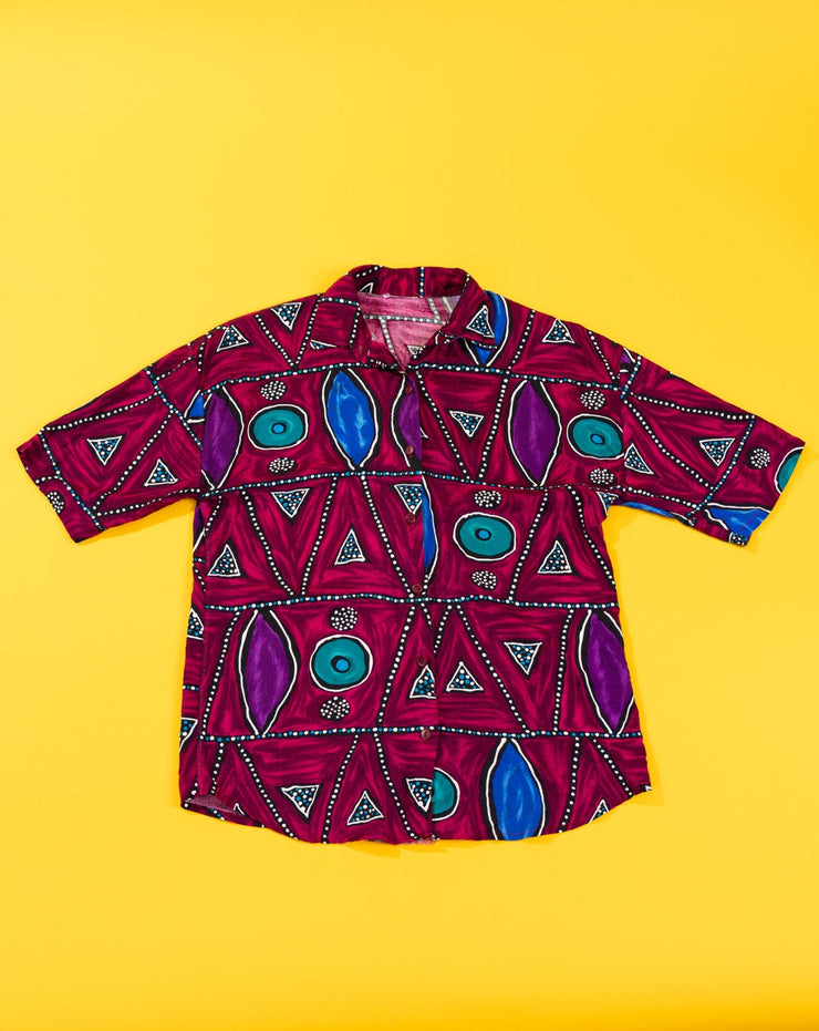 Vintage 90s Retro Button Up