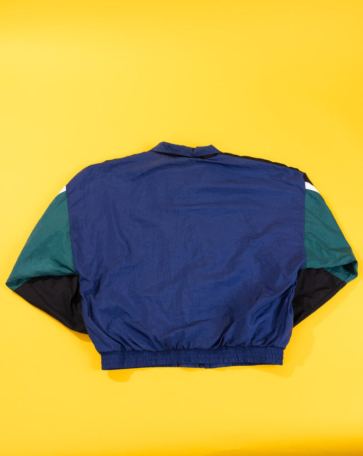 Vintage 90s Reebok Windbreaker (Green/Blue/Black)