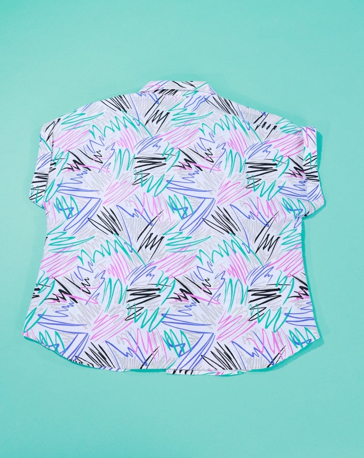 Vintage 80s Cabrais Button Up