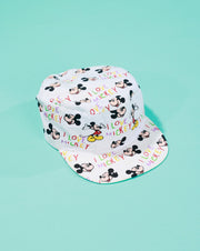 Rare Vintage 80s Disney I Love Mickey AOP Painters Hat