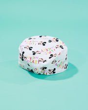 Rare Vintage 80s Disney I Love Mickey AOP Painters Hat