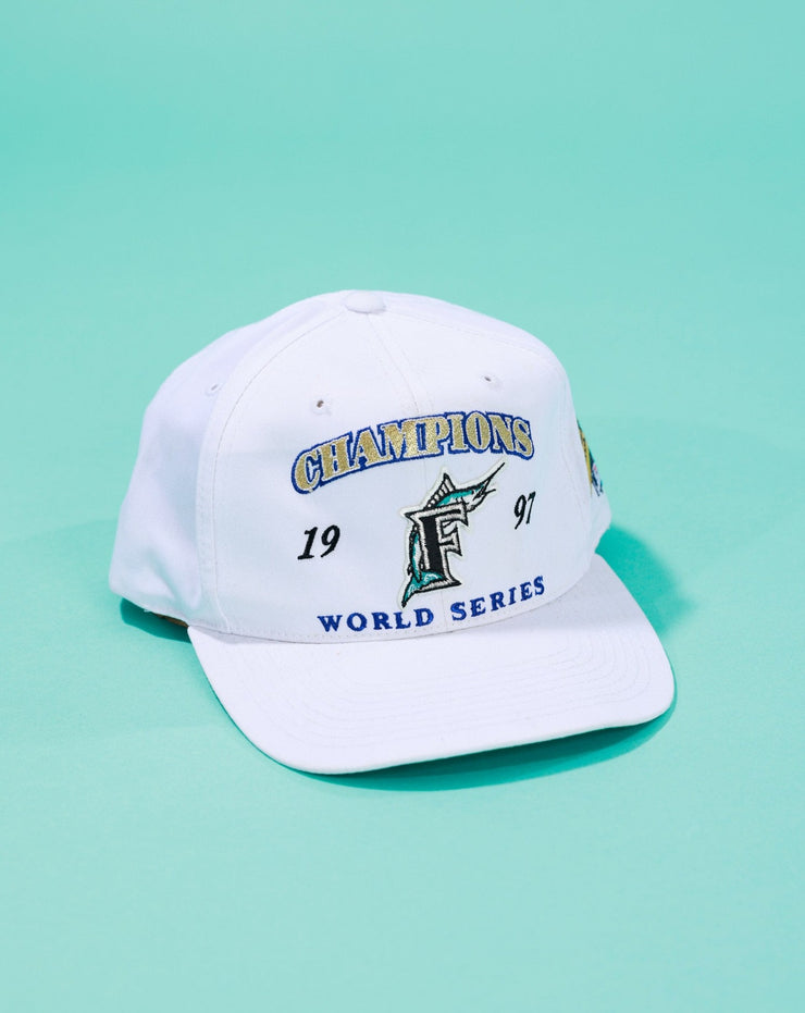 Vintage 1997 Florida Marlins World Champions Snapback Hat