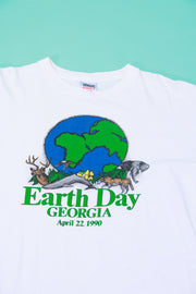 Vintage 1990 Earth Day Georgia Tee