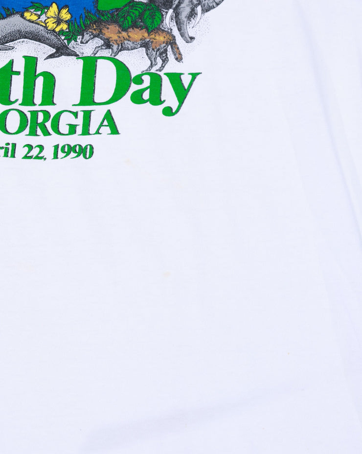 Vintage 1990 Earth Day Georgia Tee