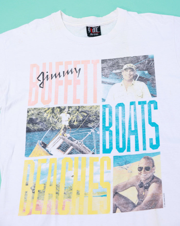Vintage 1992 Jimmy Buffett Bars and Ballads Tour T-shirt