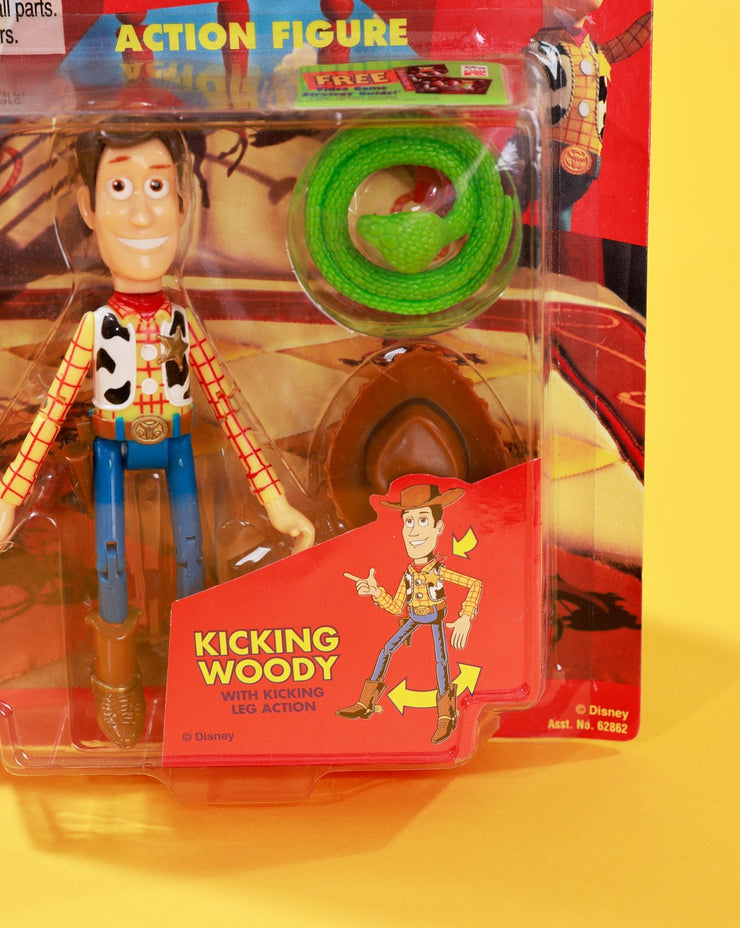 Vintage 1996 Toy Story Kicking Woody