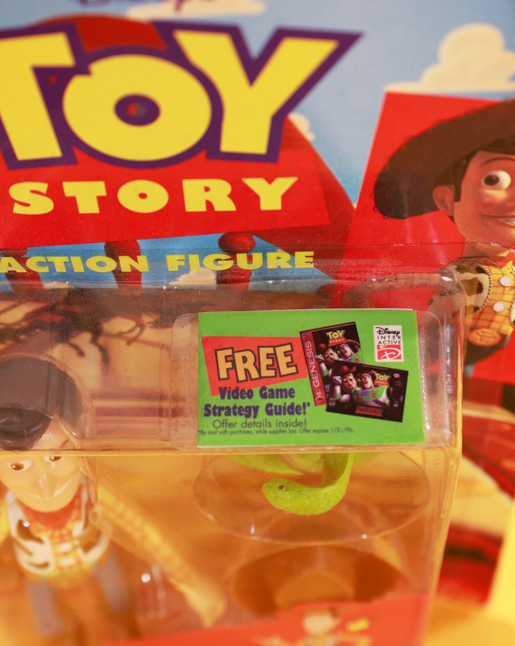 Vintage 1996 Toy Story Kicking Woody