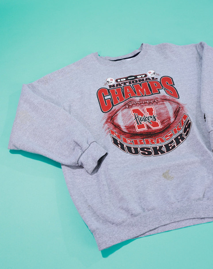 Vintage 1997 Nebraska Huskers National Champions Crewneck Sweater